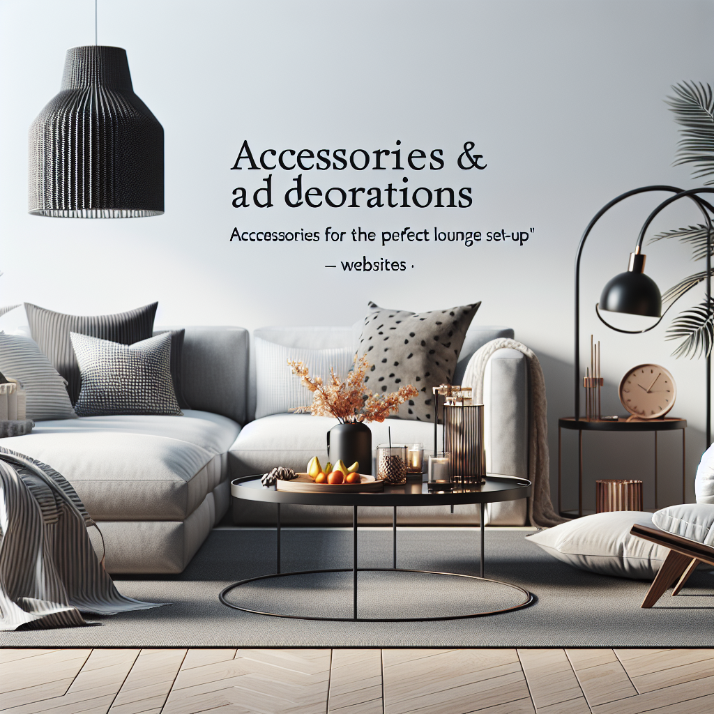 Zubehör und Dekoration