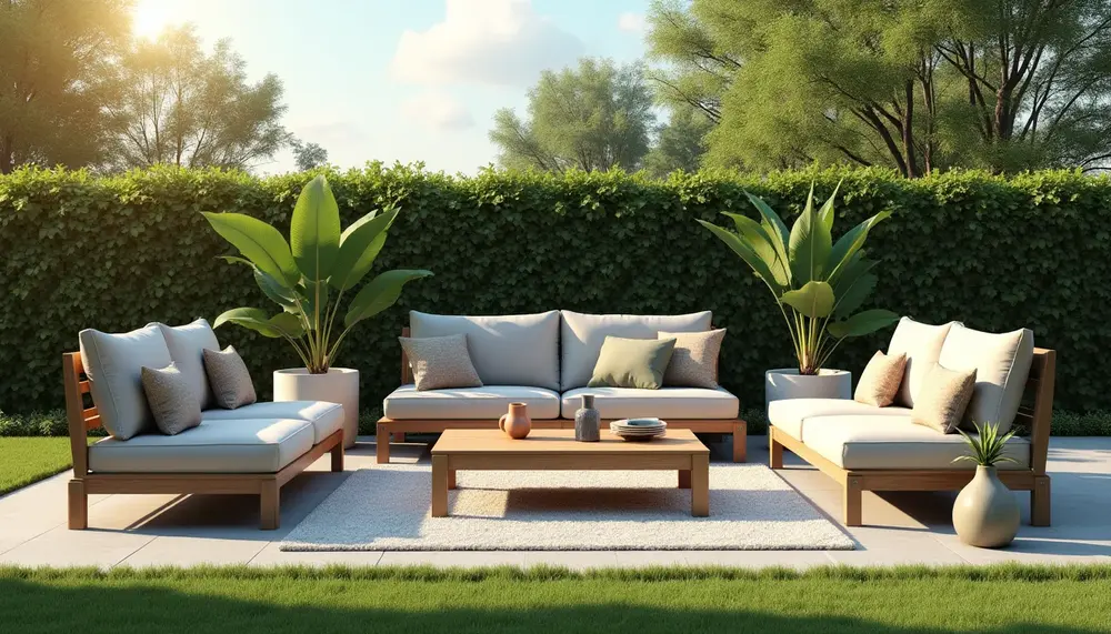Das perfekte Garten Lounge Set in Taupe für stilbewusste Gartenliebhaber